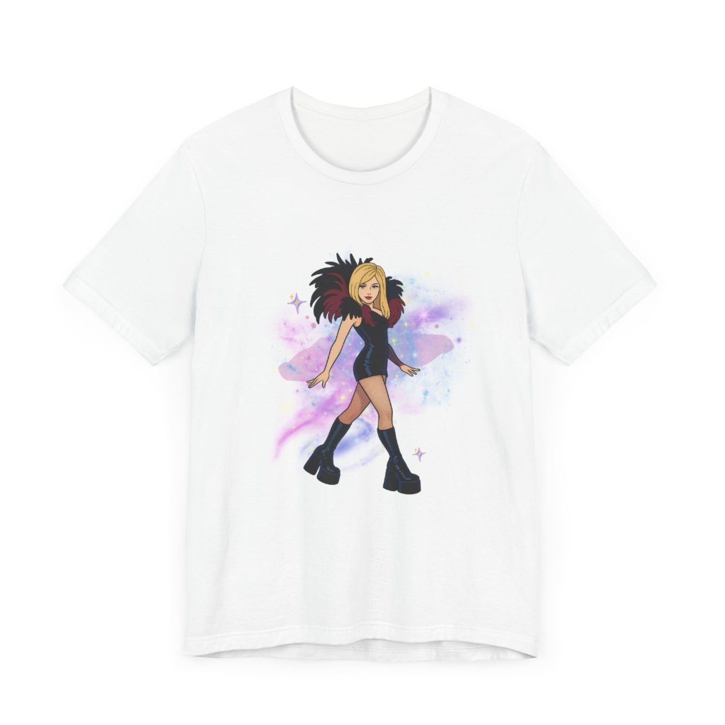 Galaxy 360 Graphic Tee - Stylish Unisex Jersey Short Sleeve T-Shirt with Chic Design