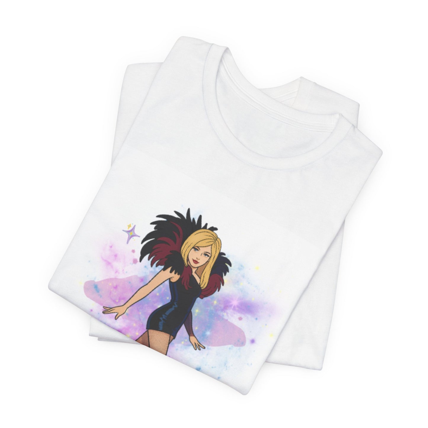Galaxy 360 Graphic Tee - Stylish Unisex Jersey Short Sleeve T-Shirt with Chic Design