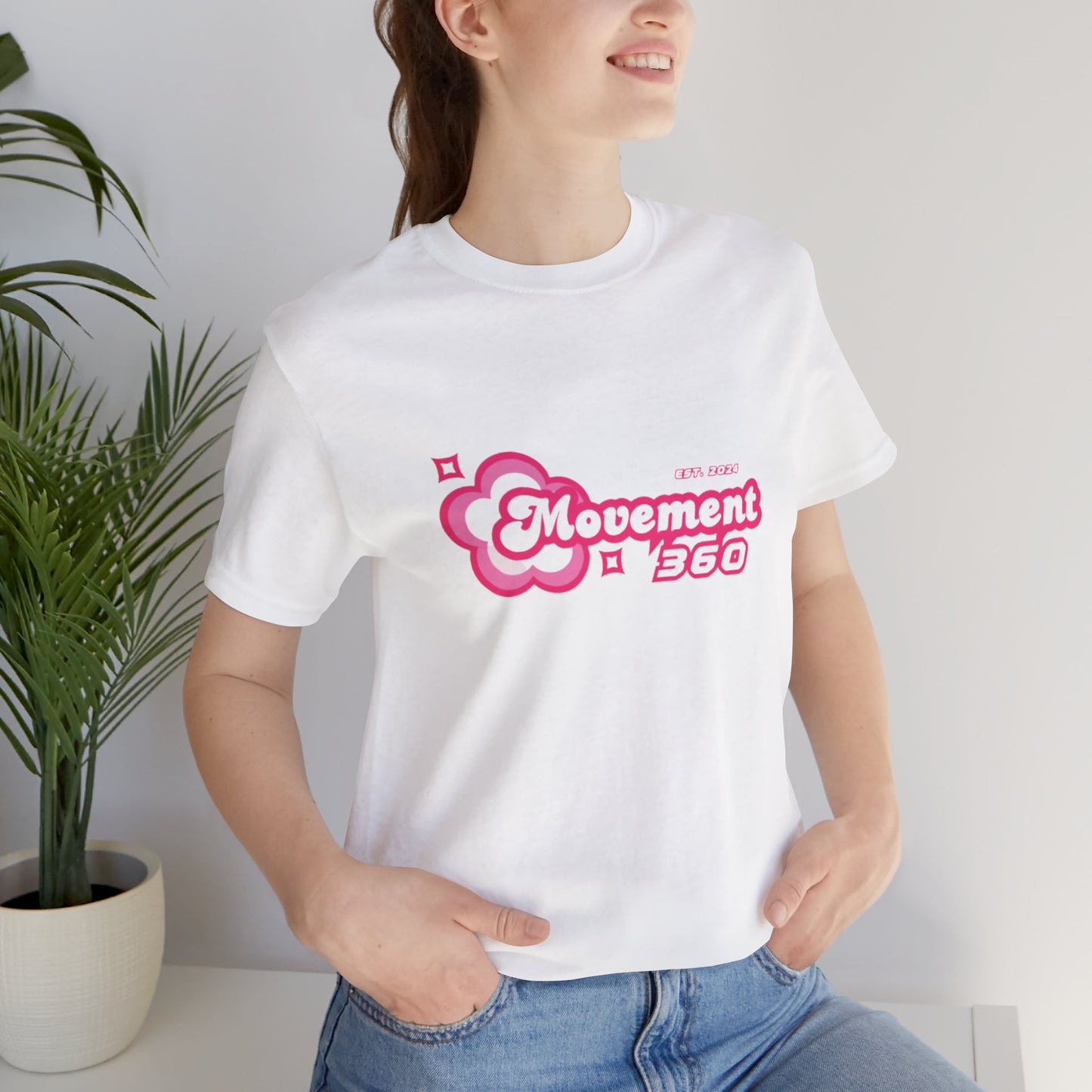 Movement 360 Unisex Tee - Embrace Possibilities in Pink