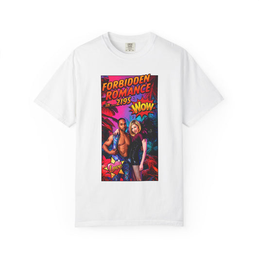 Forbidden Romance 2195 Retro Sci‑Fi T-Shirt
