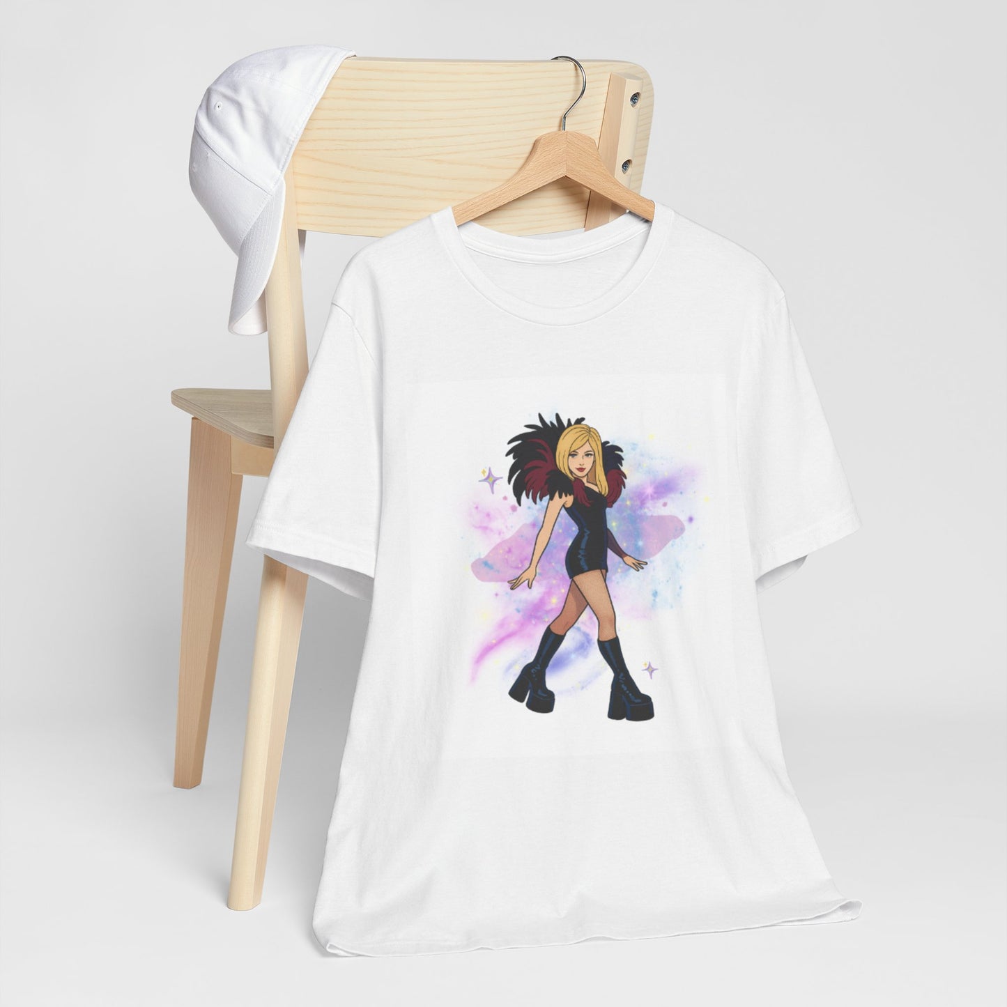 Galaxy 360 Graphic Tee - Stylish Unisex Jersey Short Sleeve T-Shirt with Chic Design