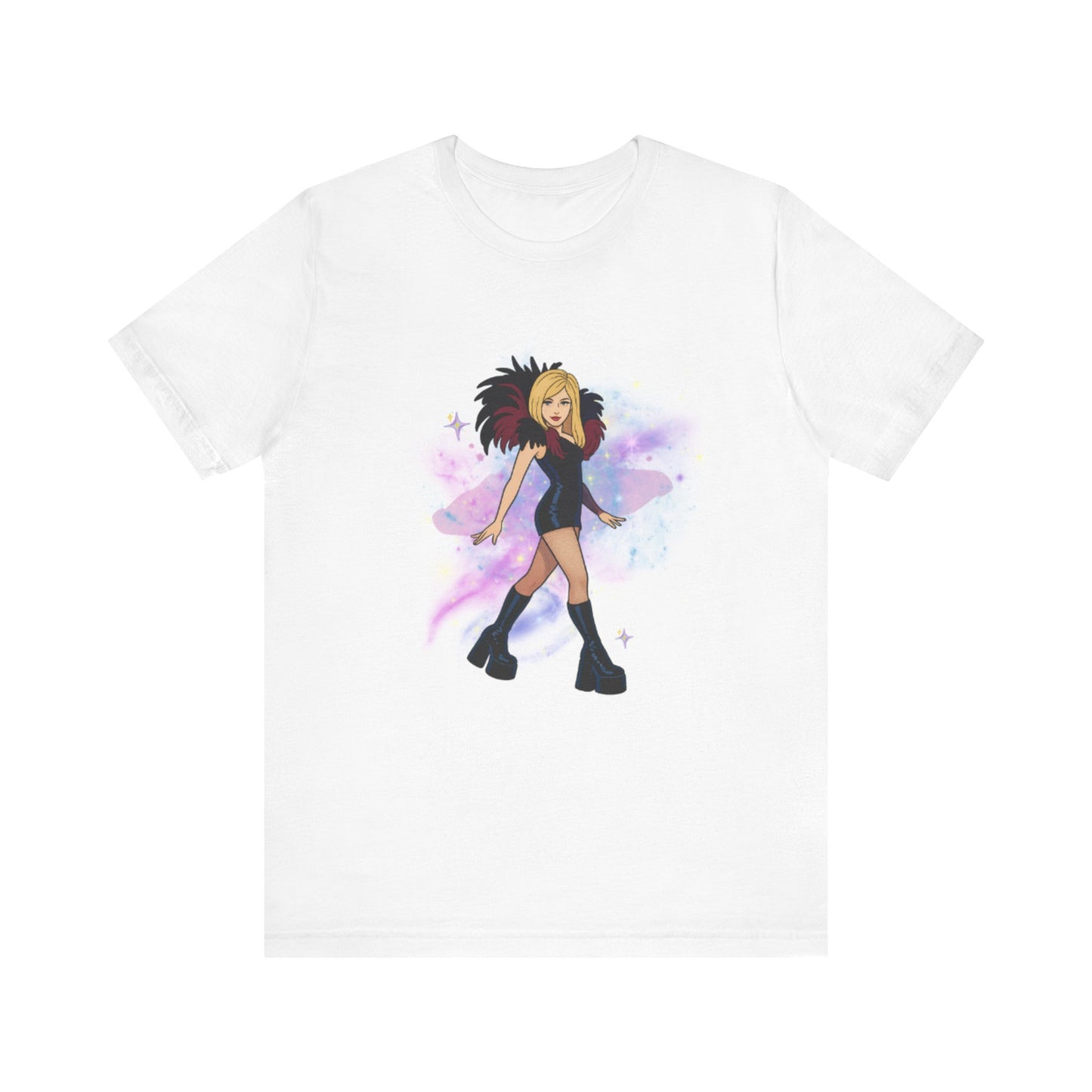 Galaxy 360 Graphic Tee - Stylish Unisex Jersey Short Sleeve T-Shirt with Chic Design