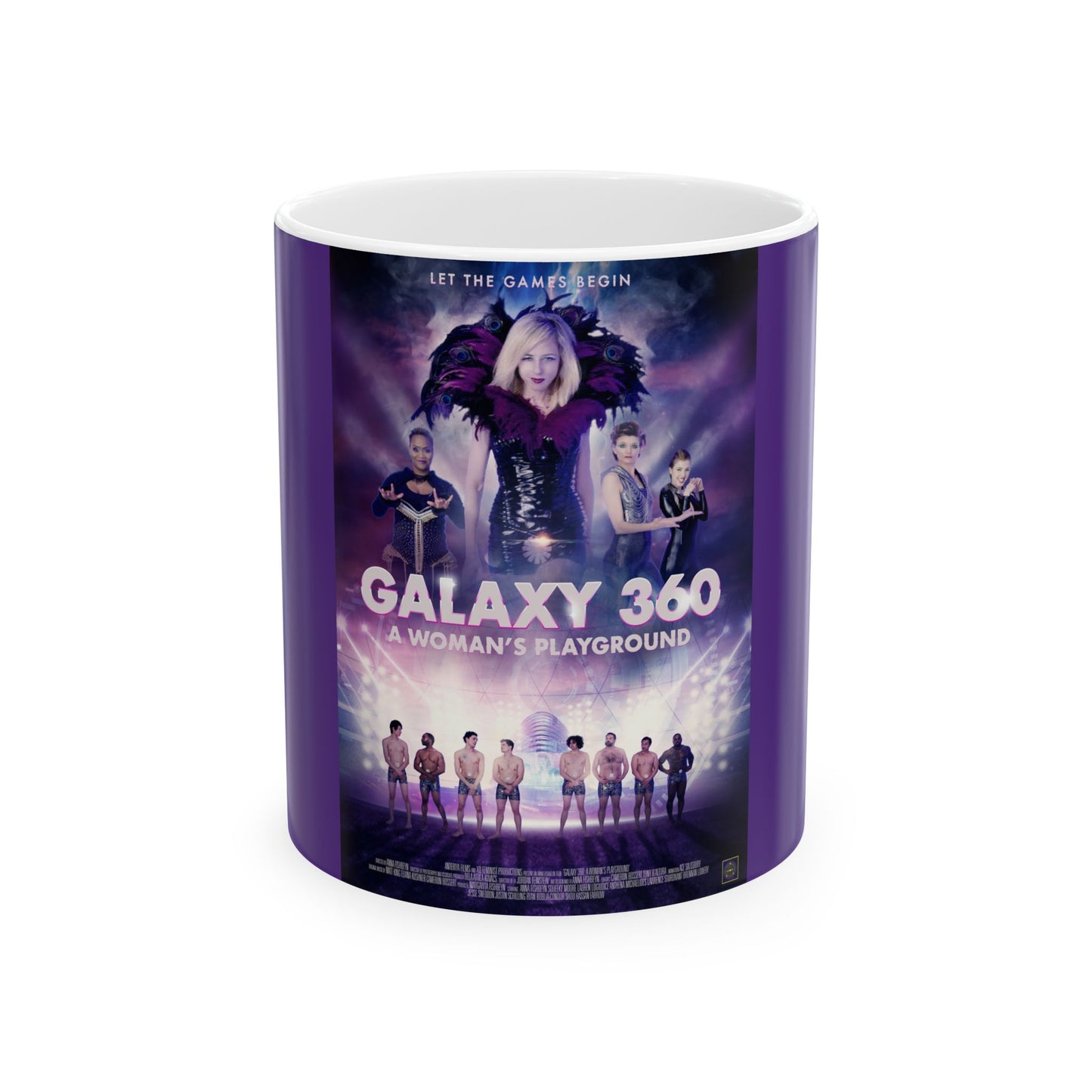 Galaxy 360 Movie-Inspired Ceramic Mug - Perfect for Coffee Lovers, Movie Nights, Gifts, Home Decor, Collectibles