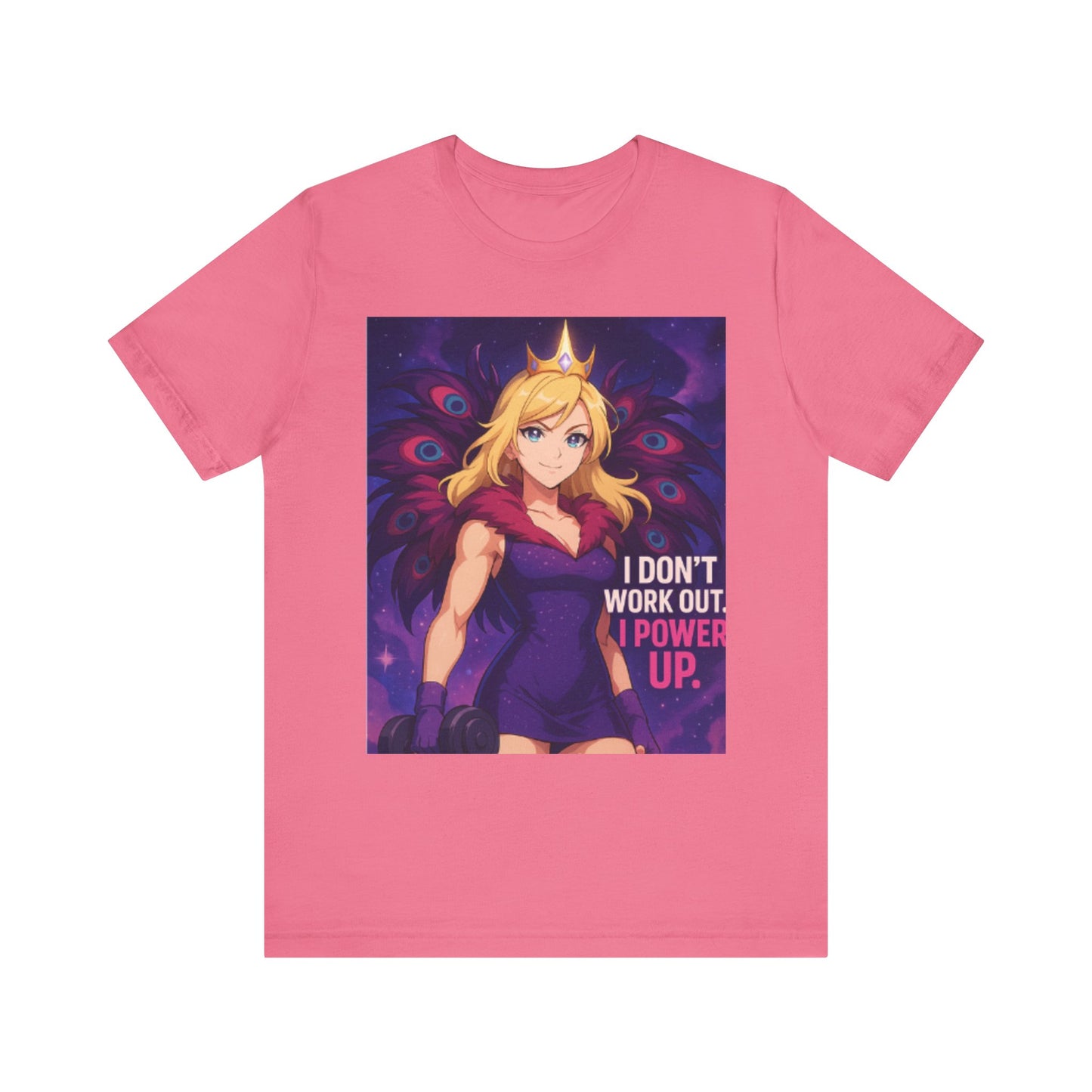 Galaxy 360 Power Up Unisex Tee - Empowering Anime Design