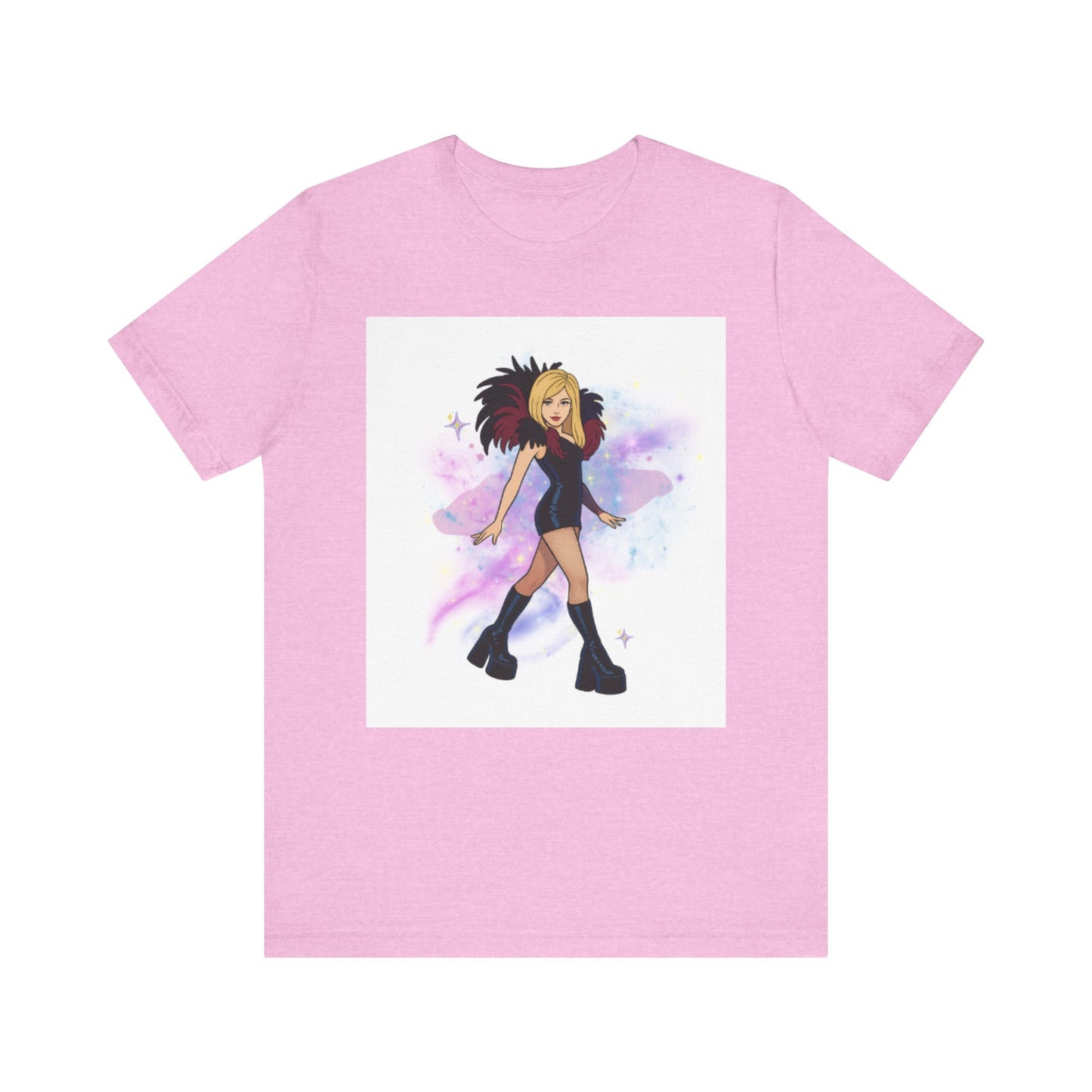 Galaxy 360 Graphic Tee - Stylish Unisex Jersey Short Sleeve T-Shirt with Chic Design