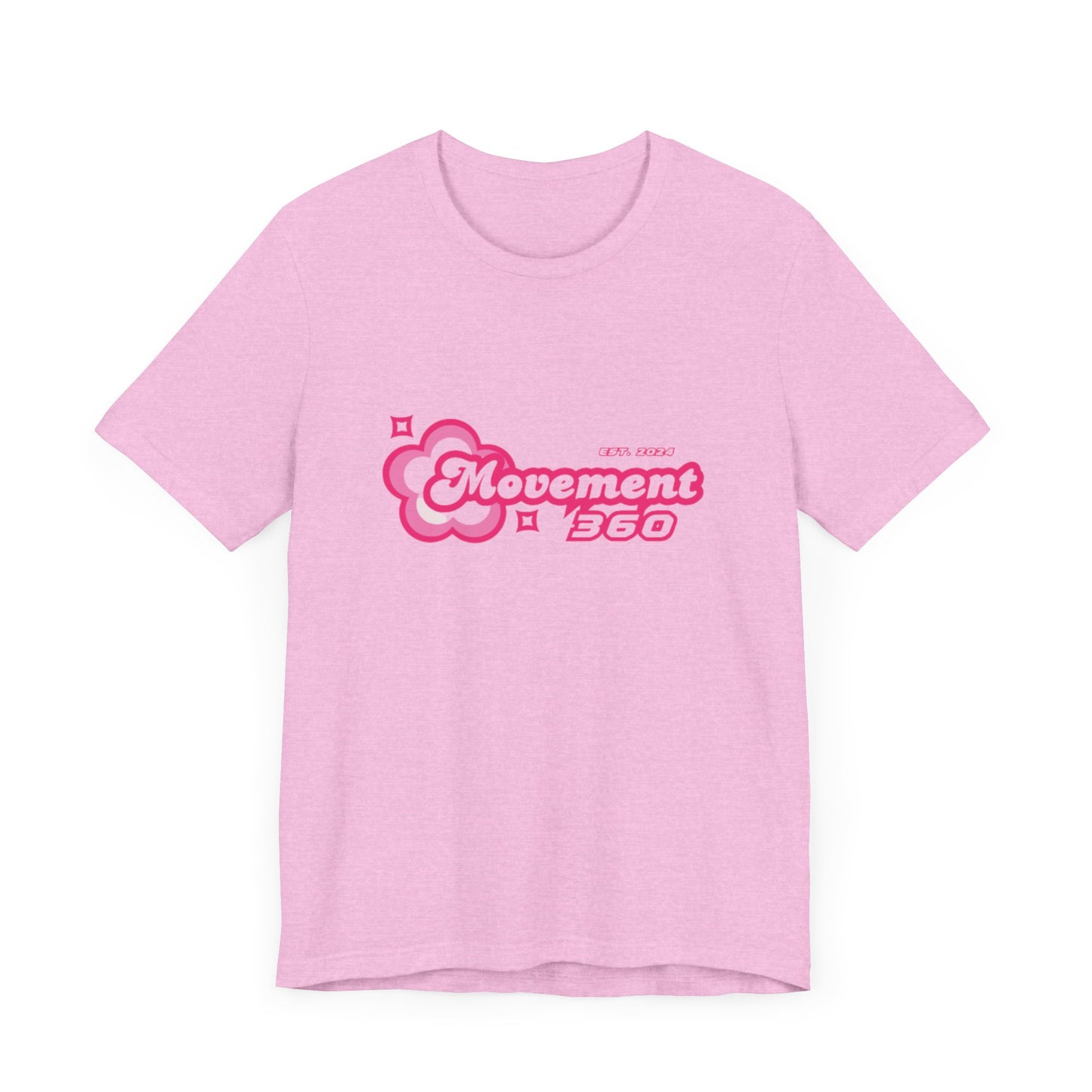 Movement 360 Unisex Tee - Embrace Possibilities in Pink