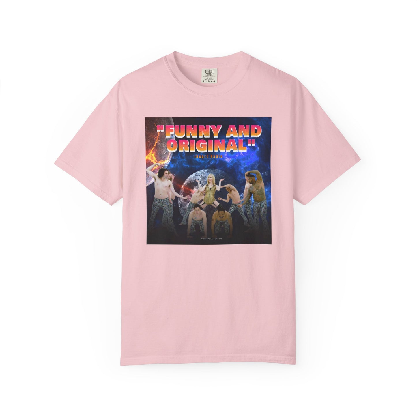 Funny and Original Graphic T-Shirt — Galaxy 360 Back Logo