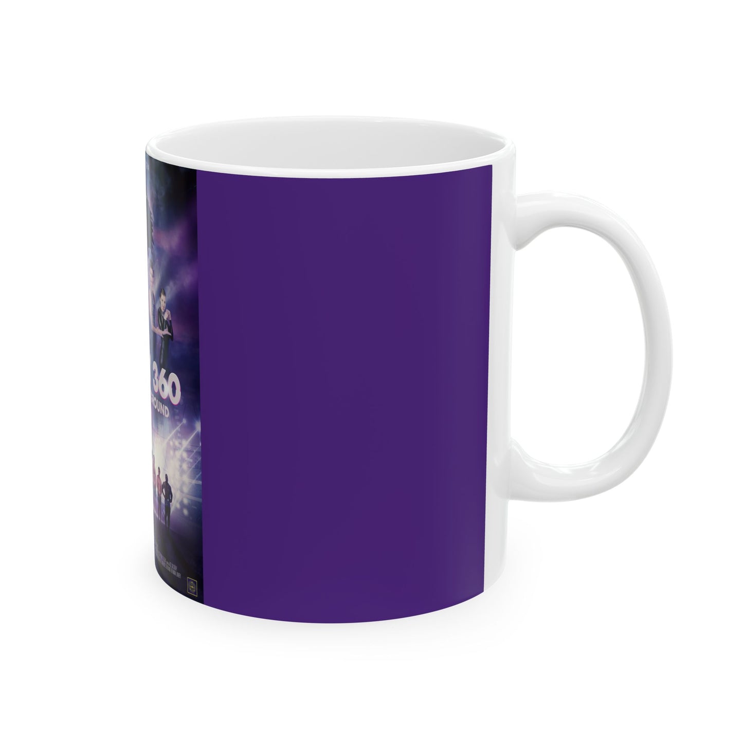 Galaxy 360 Movie-Inspired Ceramic Mug - Perfect for Coffee Lovers, Movie Nights, Gifts, Home Decor, Collectibles