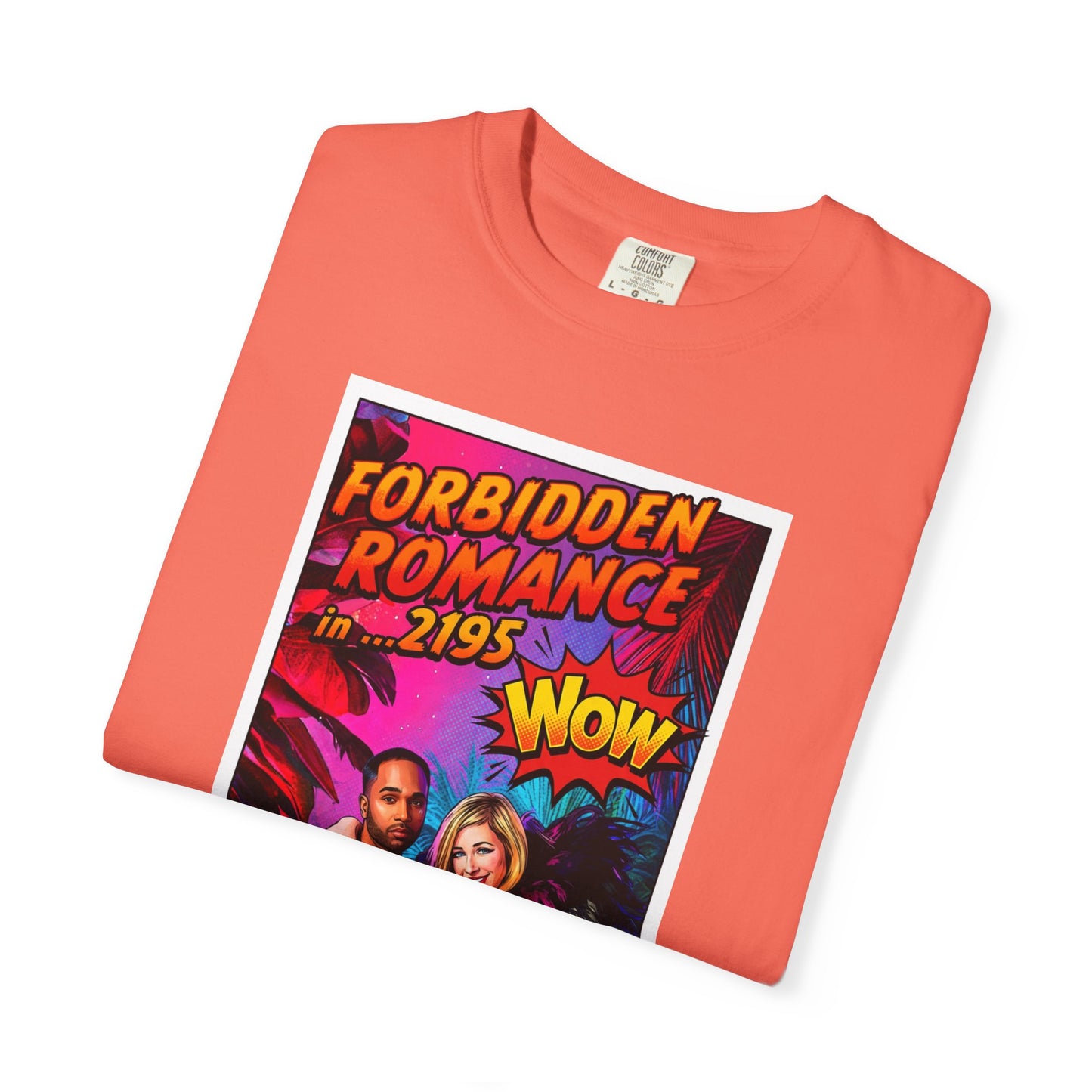 Forbidden Romance 2195 Retro Sci‑Fi T-Shirt