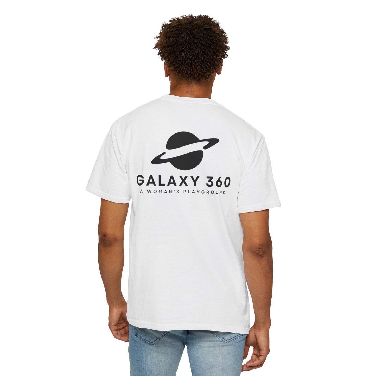 Galaxy 360 Women's T-Shirt - 'You Can Look And You Can Touch' Design