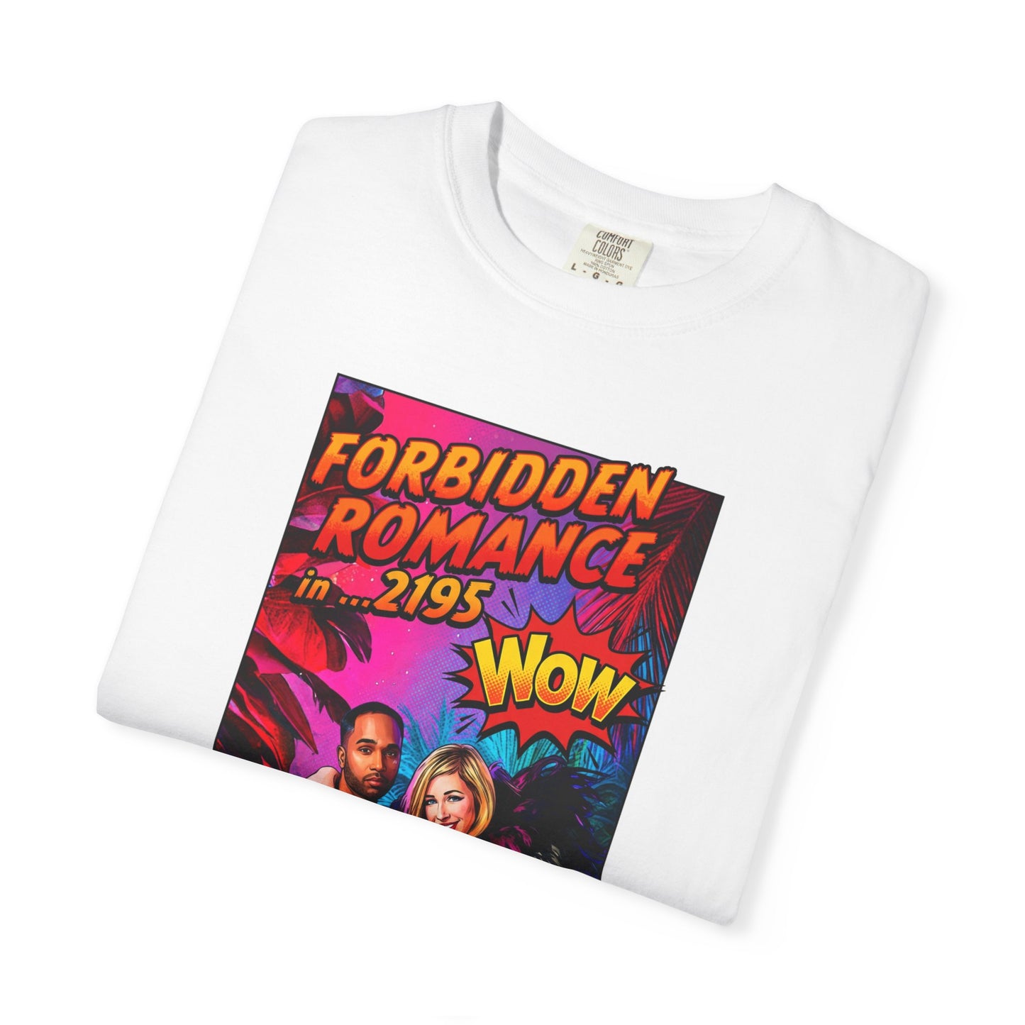 Forbidden Romance 2195 Retro Sci‑Fi T-Shirt