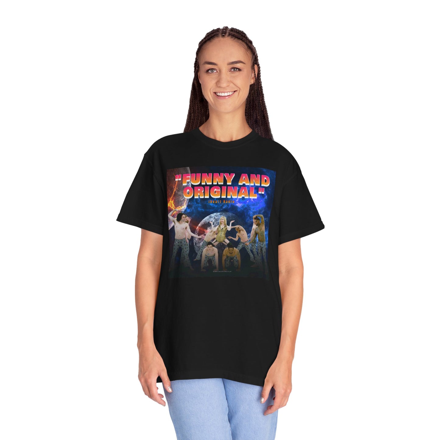 Funny and Original Graphic T-Shirt — Galaxy 360 Back Logo
