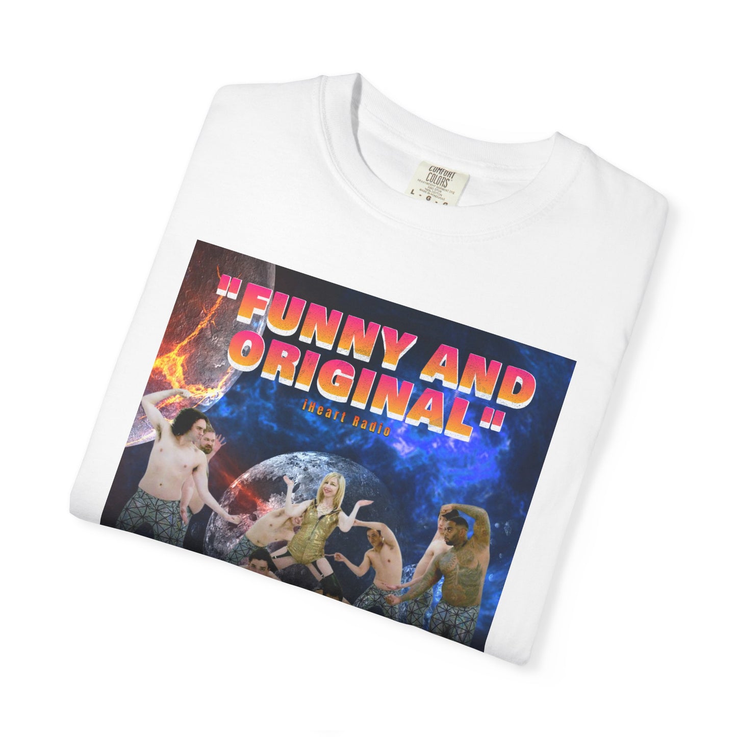 Funny and Original Graphic T-Shirt — Galaxy 360 Back Logo