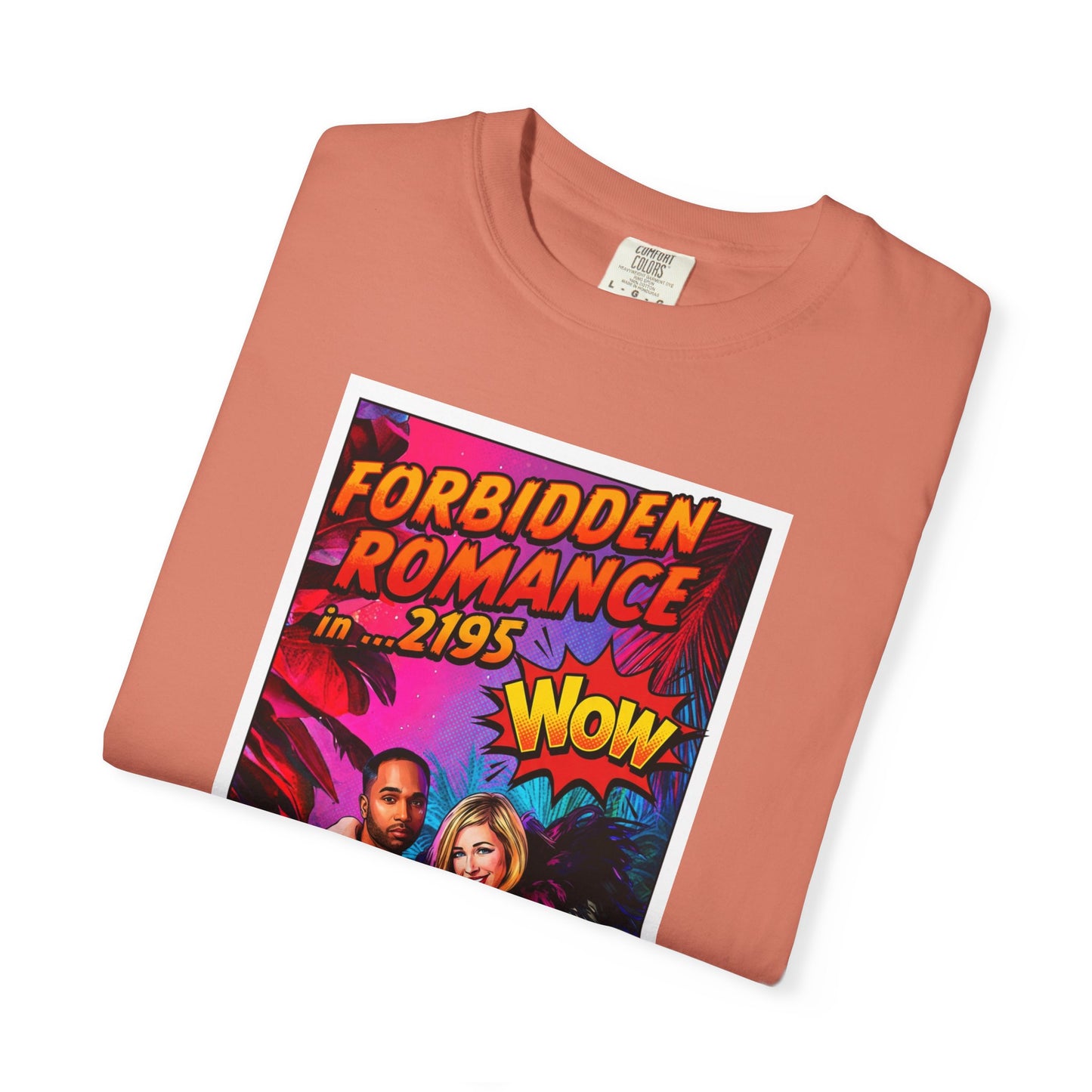 Forbidden Romance 2195 Retro Sci‑Fi T-Shirt