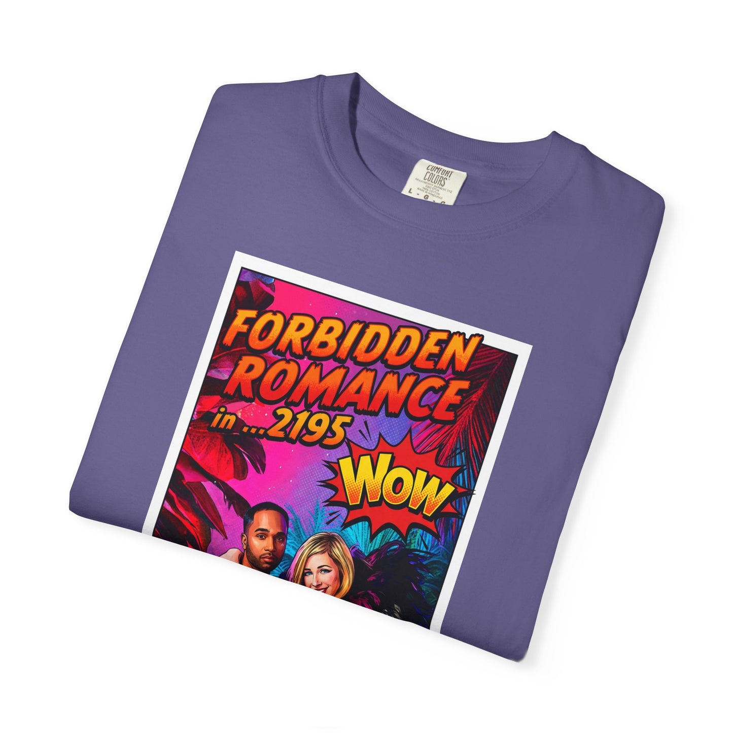 Forbidden Romance 2195 Retro Sci‑Fi T-Shirt
