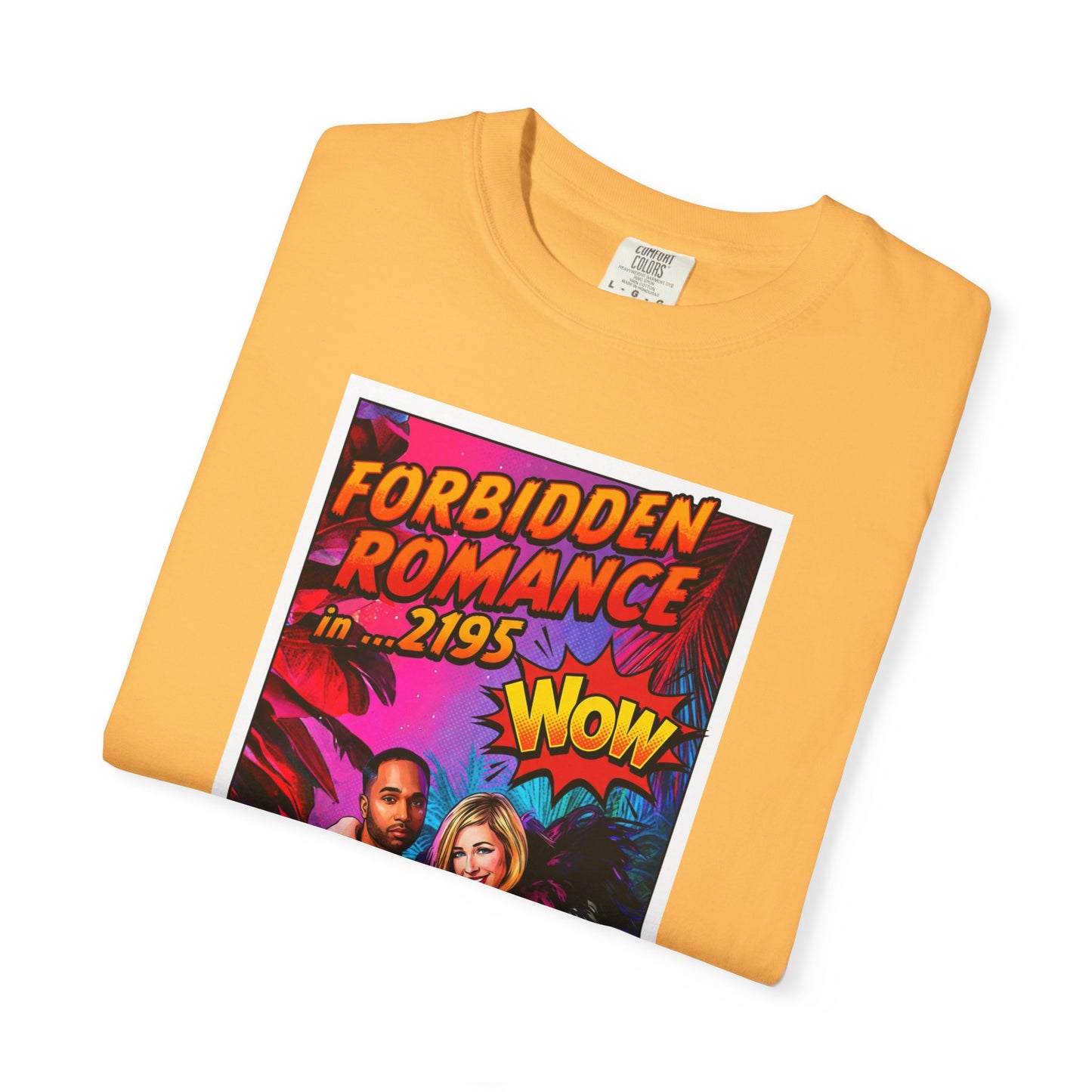Forbidden Romance 2195 Retro Sci‑Fi T-Shirt