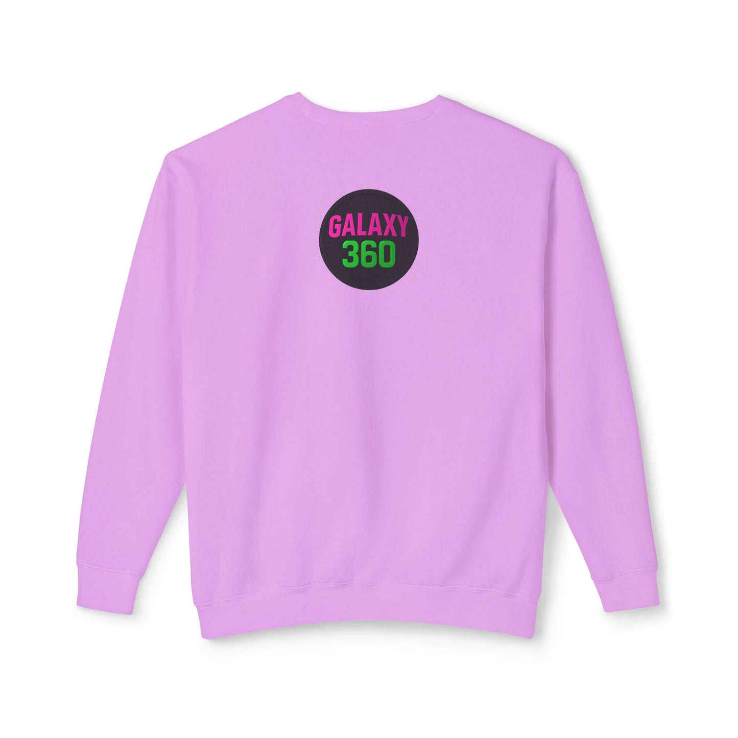Galaxy 360 Movie Poster Crewneck Sweatshirt — "The Best Horror First Date Movie Ever Made"