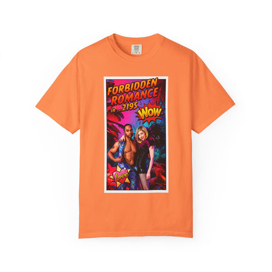 Forbidden Romance 2195 Retro Sci‑Fi T-Shirt