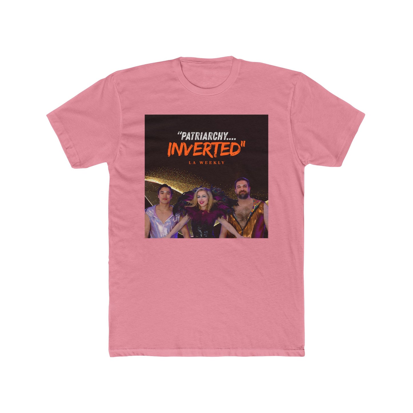 Patriarchy Inverted Graphic Tee — Retro Galaxy 360 Band Shirt