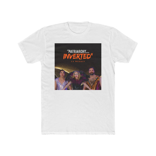 Patriarchy Inverted Graphic Tee — Retro Galaxy 360 Band Shirt