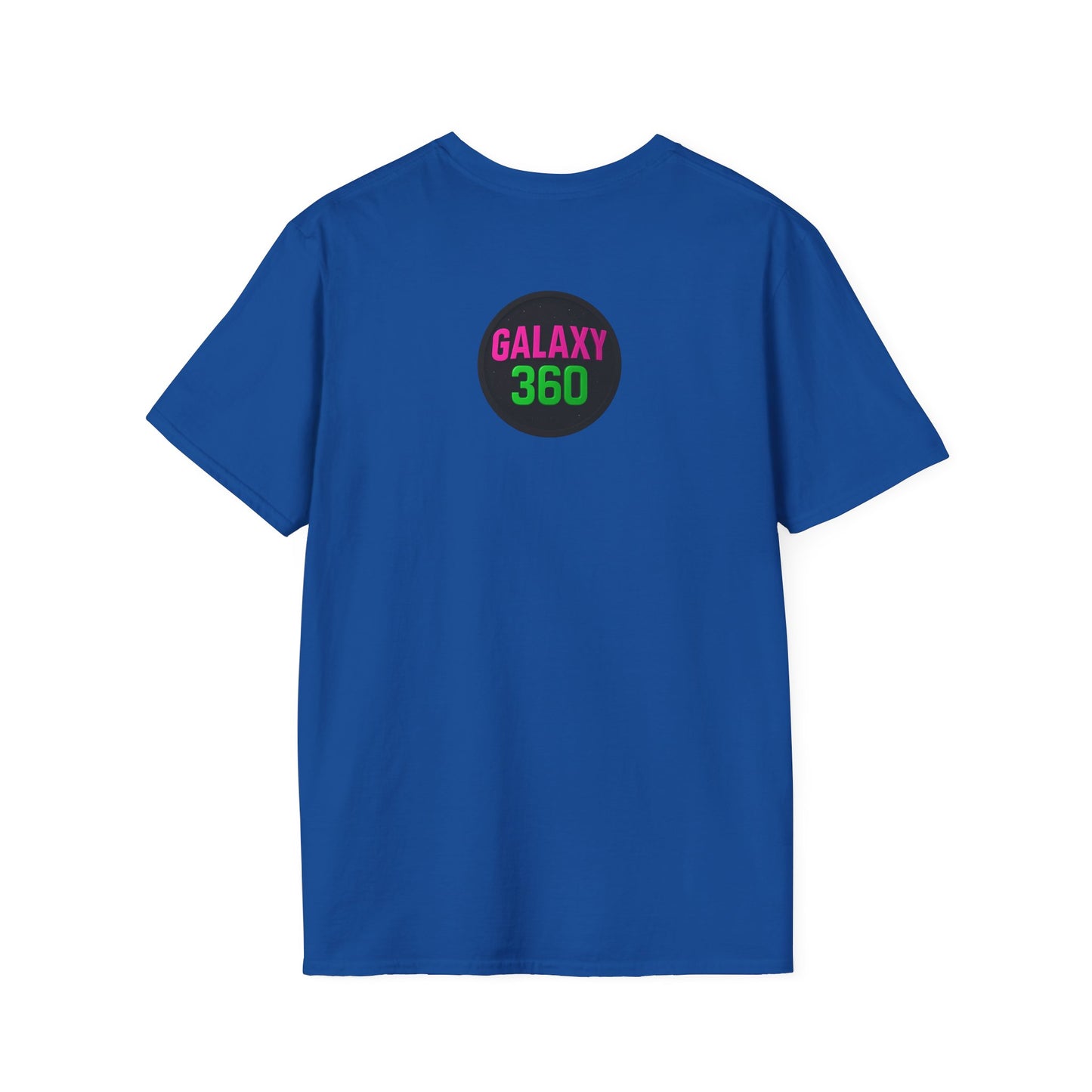 Galaxy 360 Sci‑Fi Pinup T-Shirt — "I Want Quantity, Not Quality" Graphic Tee