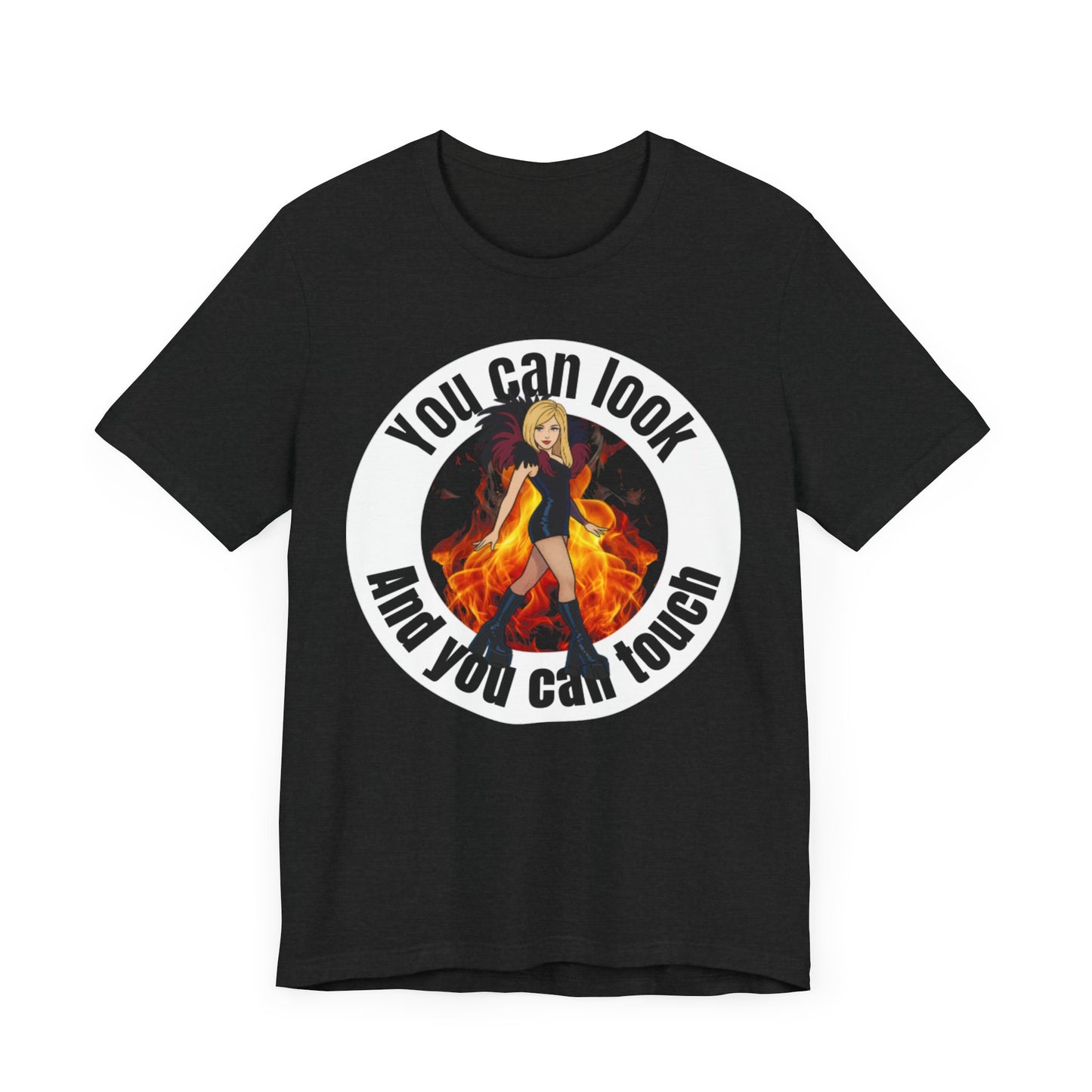 You can look and you can touch - For him!