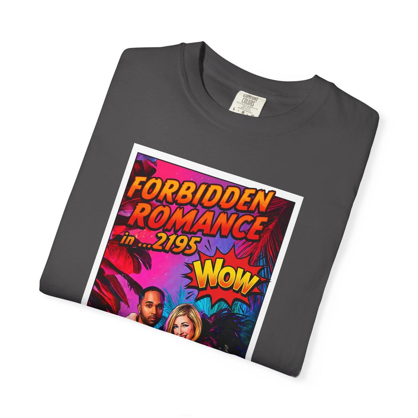 Forbidden Romance 2195 Retro Sci‑Fi T-Shirt
