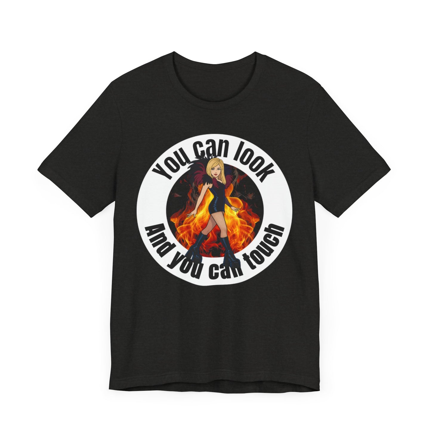 You can look and you can touch - For him!
