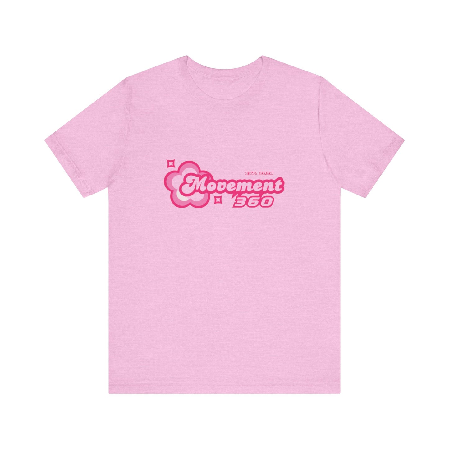 Movement 360 Unisex Tee - Embrace Possibilities in Pink