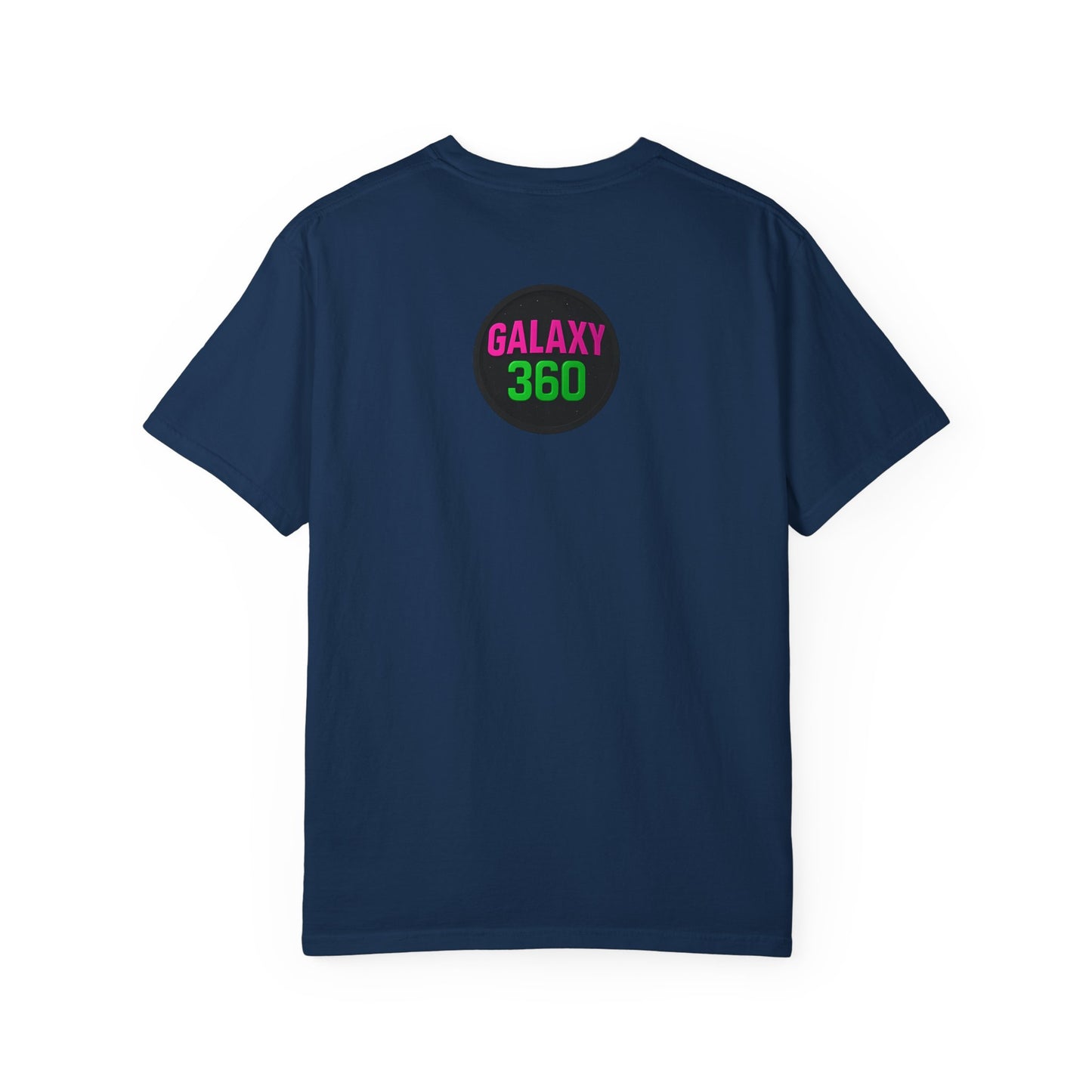 Funny and Original Graphic T-Shirt — Galaxy 360 Back Logo