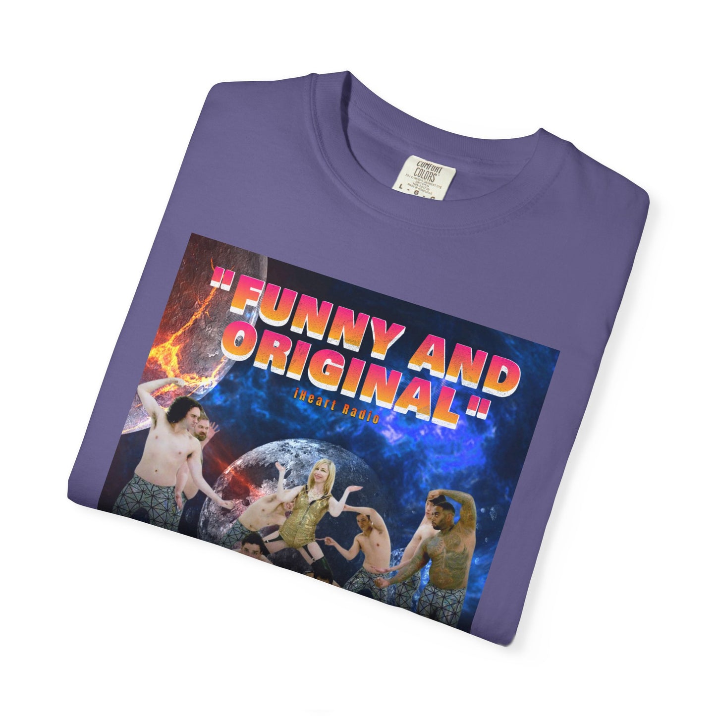 Funny and Original Graphic T-Shirt — Galaxy 360 Back Logo