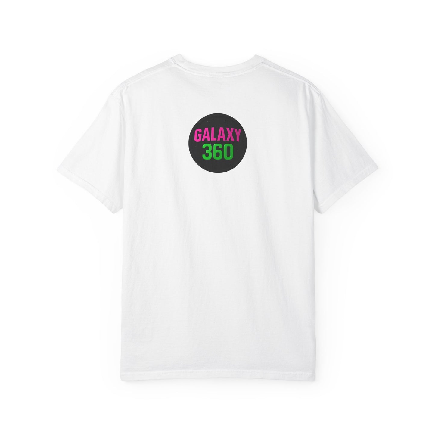 Funny and Original Graphic T-Shirt — Galaxy 360 Back Logo