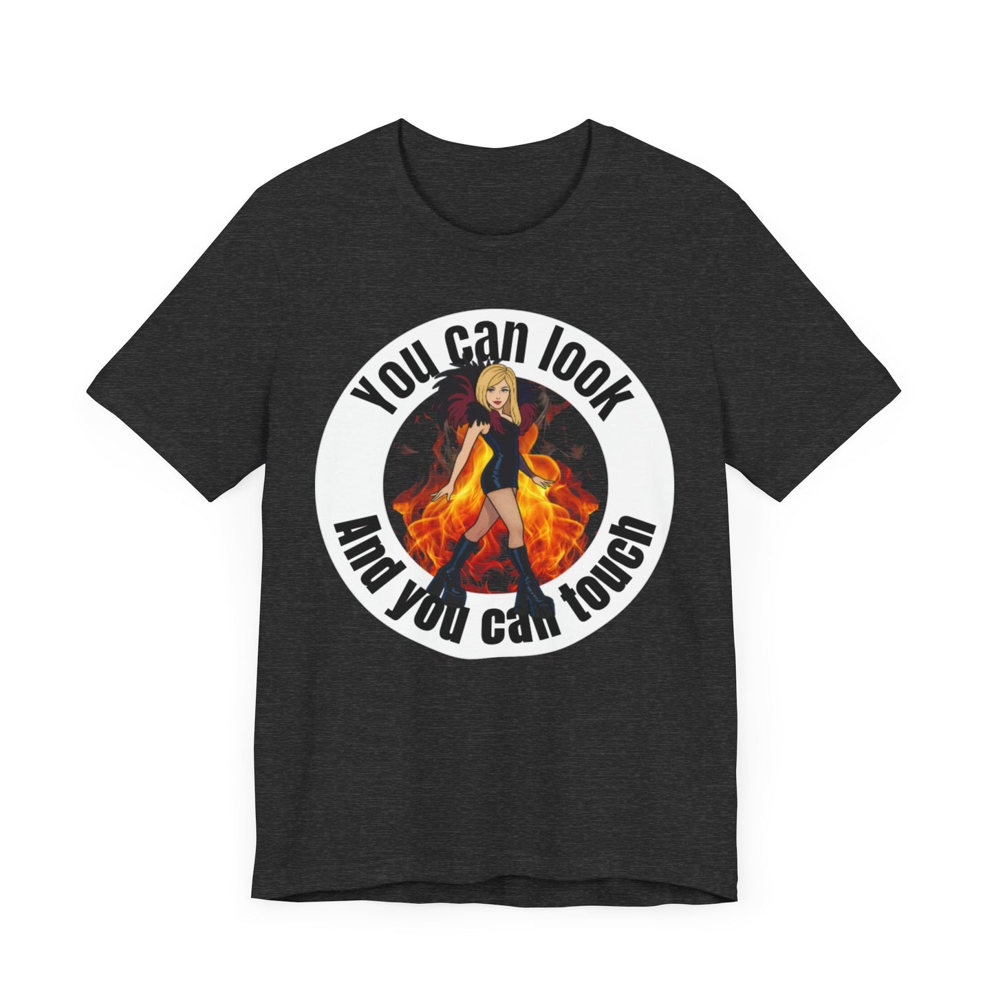 You can look and you can touch - For him!