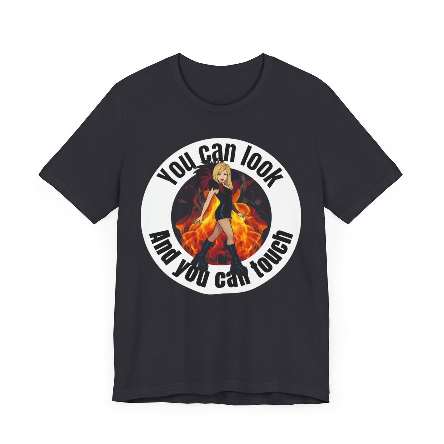 You can look and you can touch - For him!
