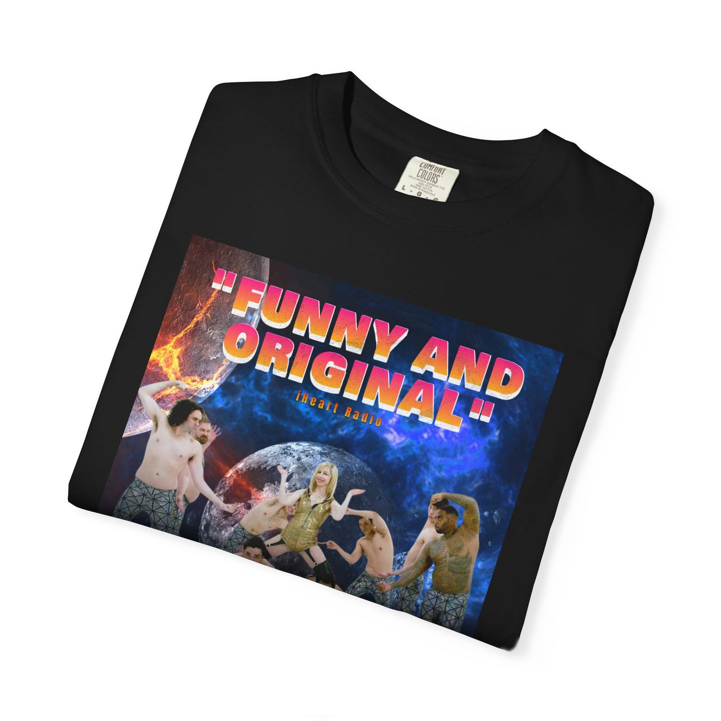 Funny and Original Graphic T-Shirt — Galaxy 360 Back Logo