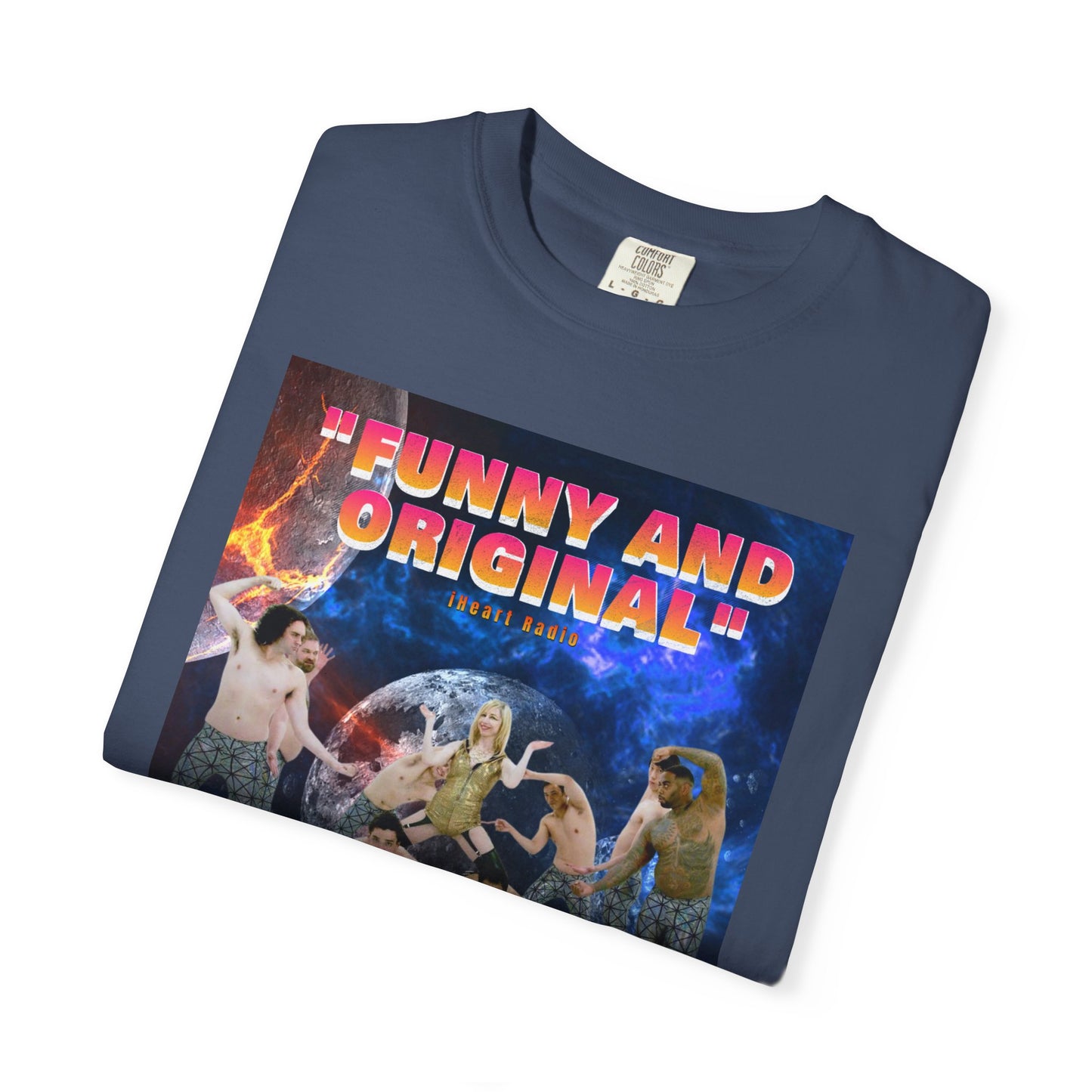 Funny and Original Graphic T-Shirt — Galaxy 360 Back Logo