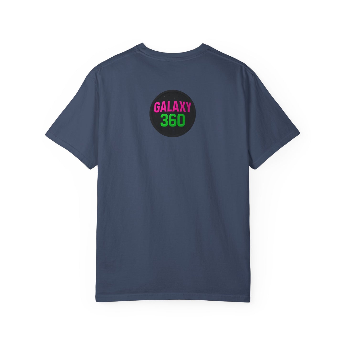 Funny and Original Graphic T-Shirt — Galaxy 360 Back Logo