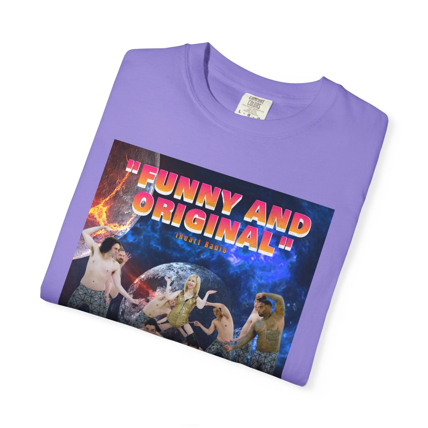 Funny and Original Graphic T-Shirt — Galaxy 360 Back Logo