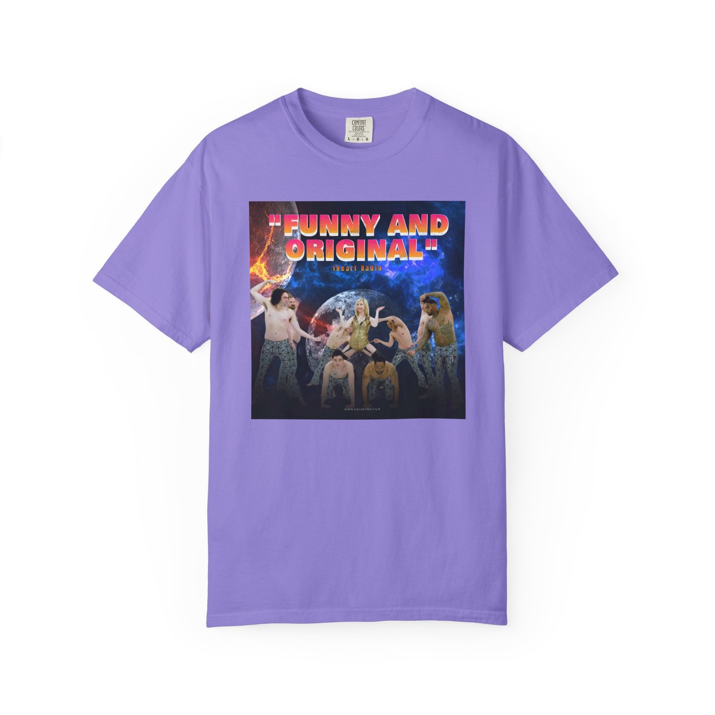 Funny and Original Graphic T-Shirt — Galaxy 360 Back Logo