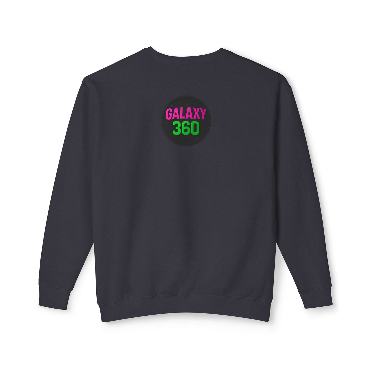 Galaxy 360 Movie Poster Crewneck Sweatshirt — "The Best Horror First Date Movie Ever Made"