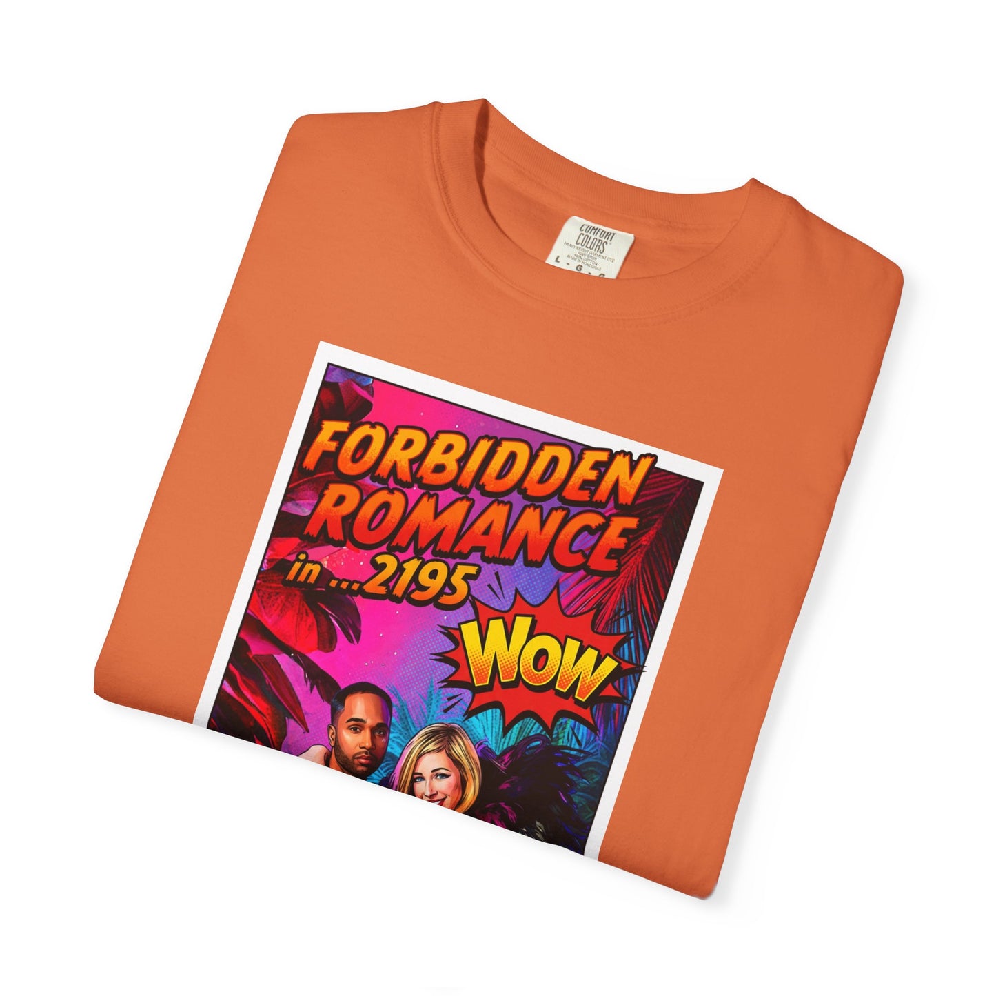 Forbidden Romance 2195 Retro Sci‑Fi T-Shirt