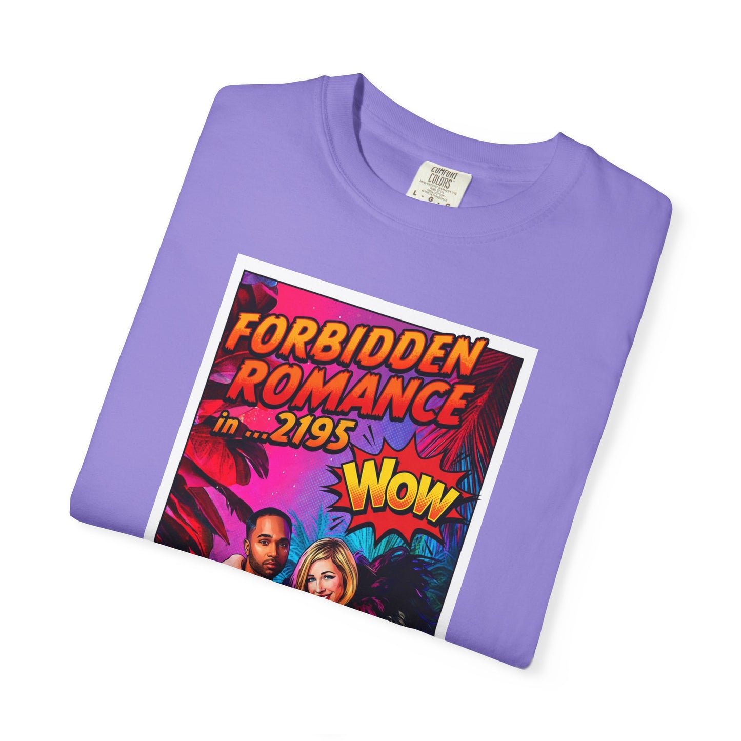 Forbidden Romance 2195 Retro Sci‑Fi T-Shirt