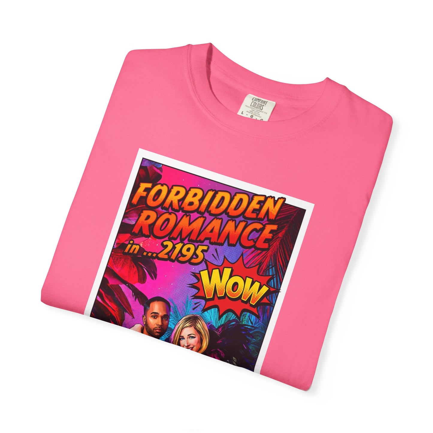 Forbidden Romance 2195 Retro Sci‑Fi T-Shirt