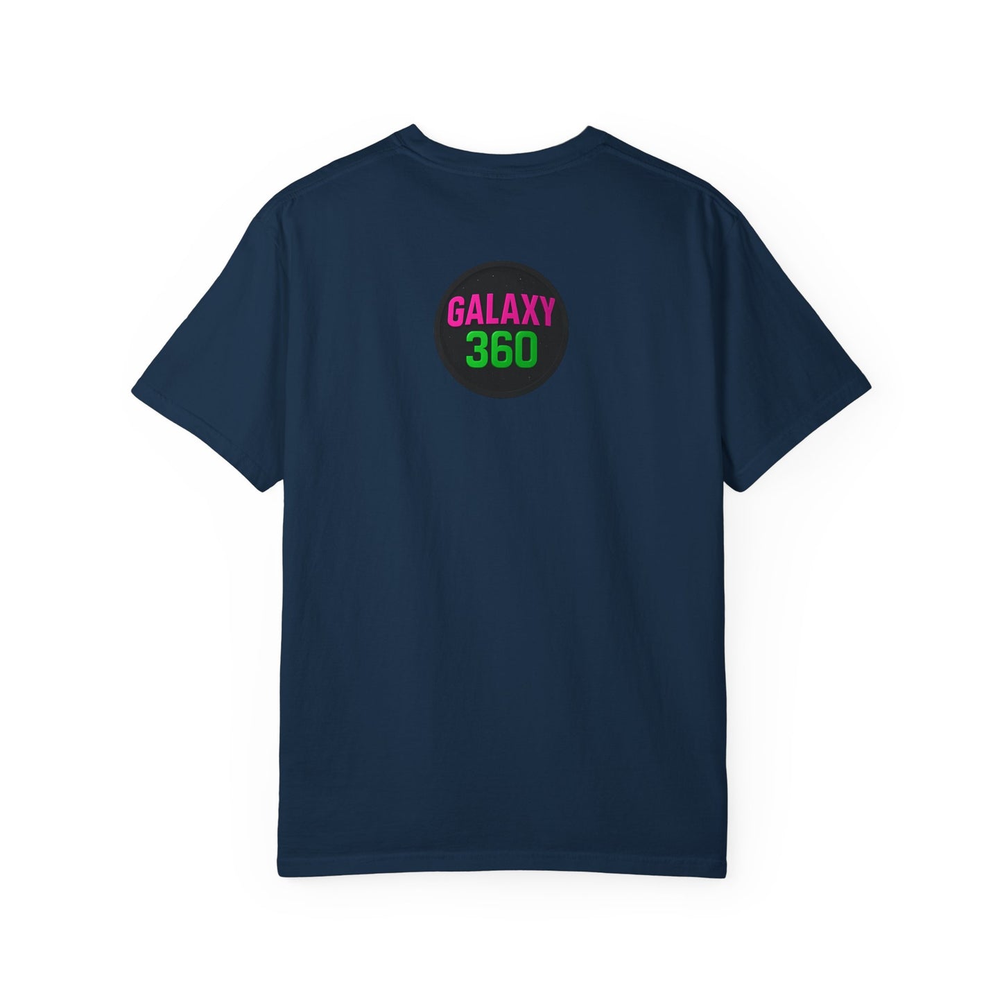 Funny and Original Graphic T-Shirt — Galaxy 360 Back Logo
