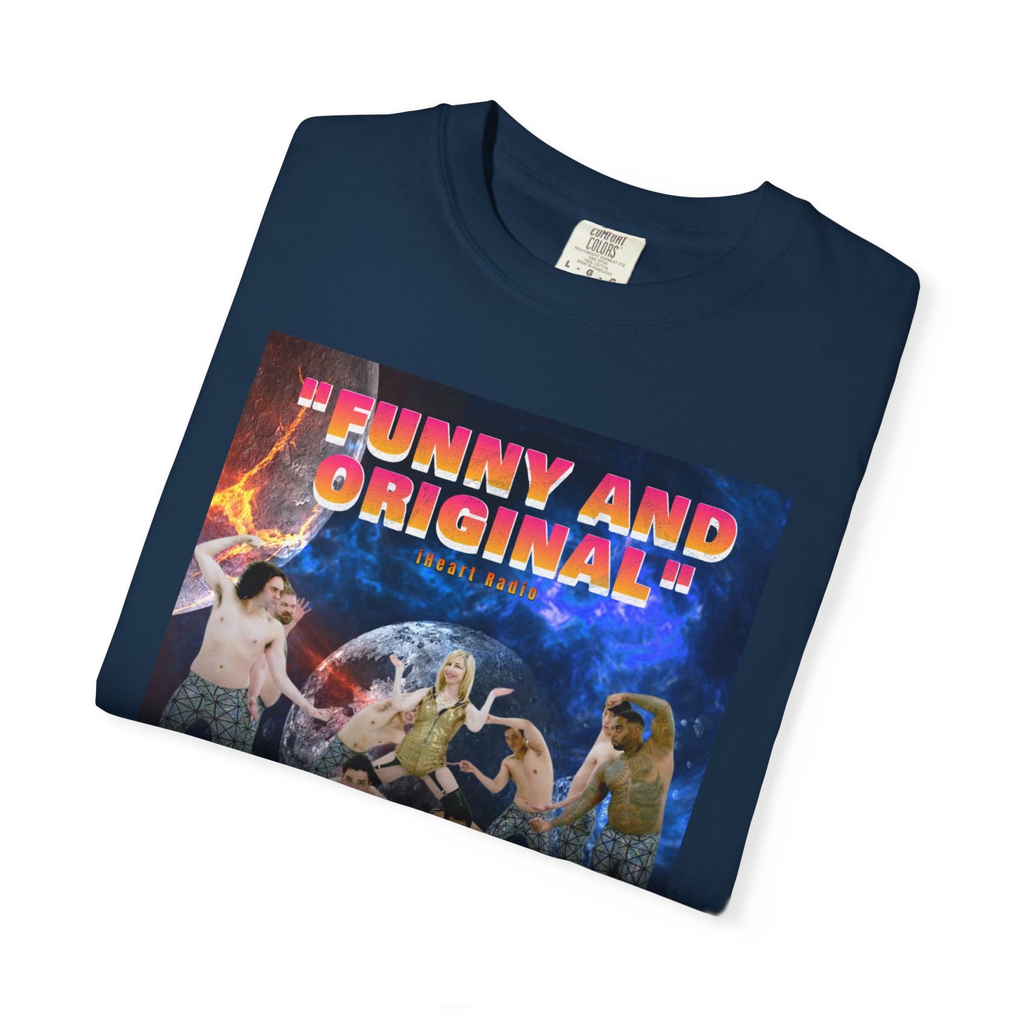 Funny and Original Graphic T-Shirt — Galaxy 360 Back Logo